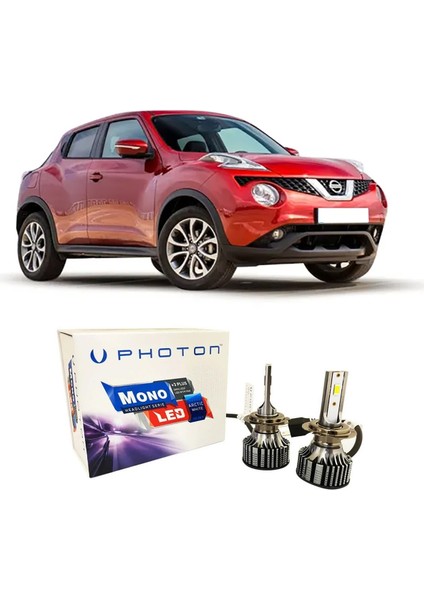 Nissan Juke LED Xenon Uzun Far Ampulü Hb3 Mono Yeni Seri Beyaz 2014+