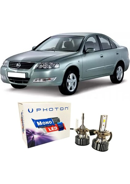 Nissan Almera LED Xenon Uzun Far Ampulü H7 Mono Yeni Seri Beyaz 2005+