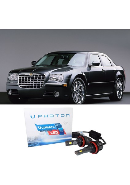 Chrysler 300 C LED Xenon Kısa Far Ampulü Hb4 9006 Ultimate Yeni Seri Beyaz 2004 - 2012