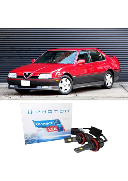 Alfa Romeo 164 LED Xenon Uzun Far Ampulü H1 Ultimate Yeni Seri Beyaz