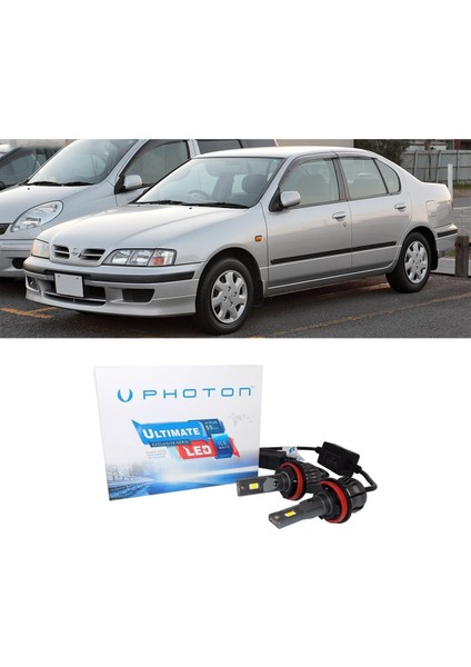 Nissan Primera LED Xenon Kısa Far Ampulü H1 Ultimate Yeni Seri Beyaz 1990-1999