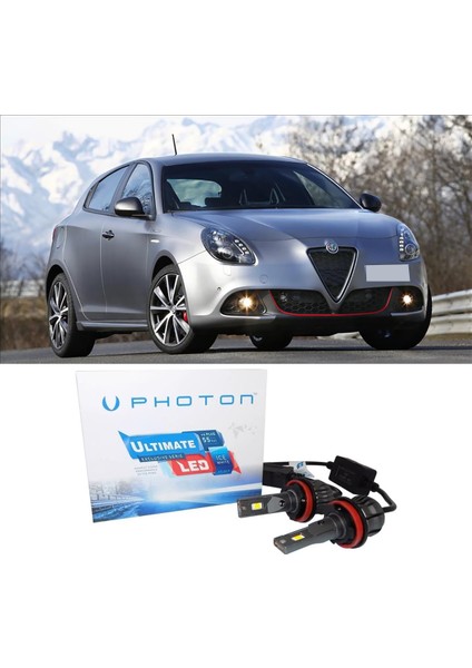 Alfa Romeo Giulietta LED Xenon Uzun Far Ampulü H1 Ultimate Yeni Seri Beyaz