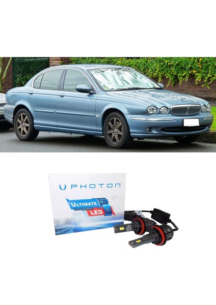 Jaguar x Type LED Xenon Kısa Far Ampulü H1 Ultimate Yeni Seri Beyaz