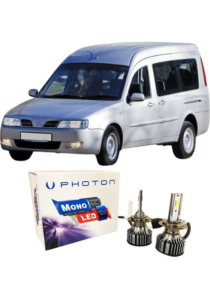 Chery Taxim LED Xenon Uzun Far Ampulü H1 Mono Yeni Seri Beyaz
