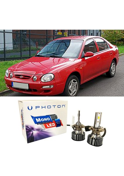 Kia Shuma LED Xenon Uzun Far Ampulü H7 Mono Yeni Seri Beyaz 2002-2004