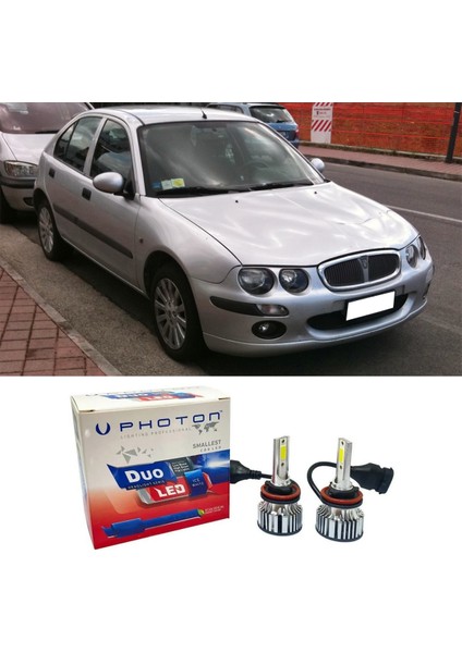 Rover 25 LED Xenon Kısa Far Ampulü H7 Duo Yeni Seri Beyaz