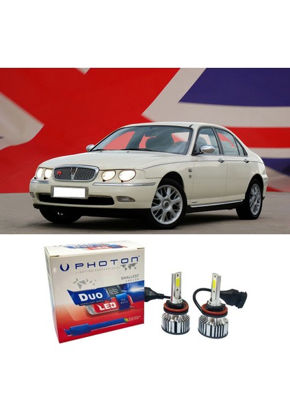 Rover 75 LED Xenon Kısa Far Ampulü H7 Duo Yeni Seri Beyaz
