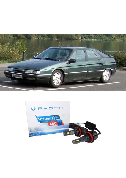 Citroen Xm LED Xenon Kısa Far Ampulü H1 Ultimate Yeni Seri Beyaz