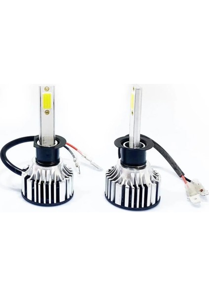 Lada Vega 2110 LED Xenon Uzun Far Ampulü H1 Duo Yeni Seri Beyaz