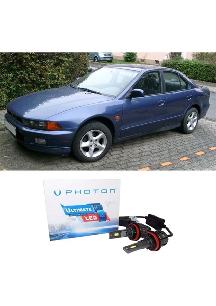 Mitsubishi Galant LED Xenon Uzun Far Ampulü H1 Ultimate Yeni Seri Beyaz 1998+