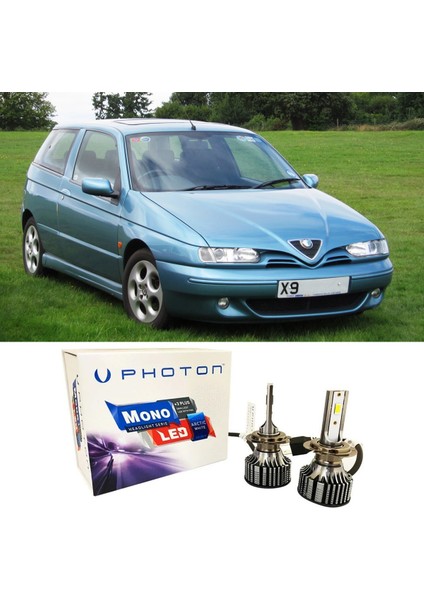 Alfa Romeo 145 LED Xenon Kısa Far Ampulü H1 Mono Yeni Seri Beyaz