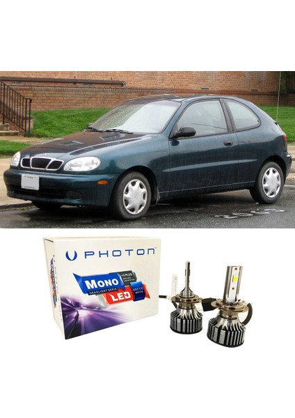 Daewo Lanos LED Xenon Sis Far Ampulü H11 Mono Yeni Seri Beyaz