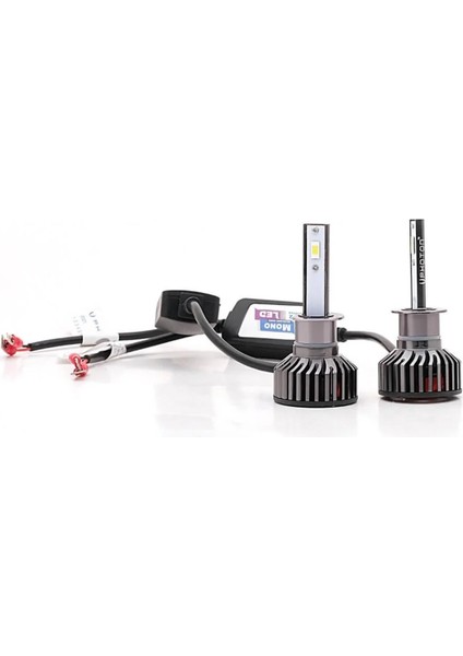 Citroen C3 LED Xenon Uzun Far Ampulü H1 Mono Yeni Seri Beyaz 2002-2016