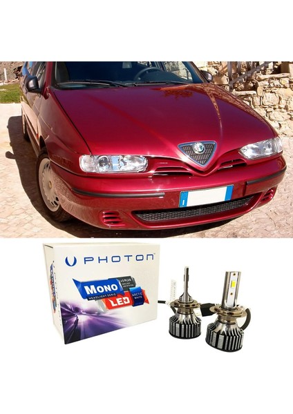 Alfa Romeo 146 LED Xenon Uzun Far Ampulü H1 Mono Yeni Seri Beyaz