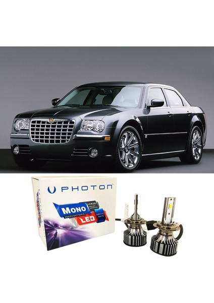 Chrysler 300 C LED Xenon Sis Far Ampulü H11 Mono Yeni Seri Beyaz 2004-2012