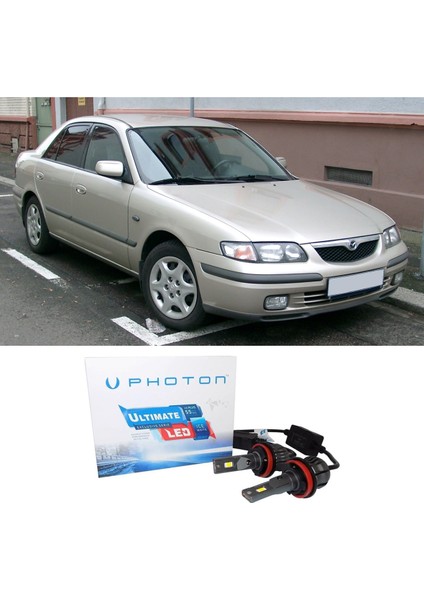 Mazda 626 LED Xenon Kısa Far Ampulü H1 Ultimate Yeni Seri Beyaz