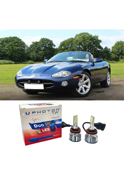 Jaguar Xk8 LED Xenon Kısa Far Ampulü Hb3 Duo Yeni Seri Beyaz