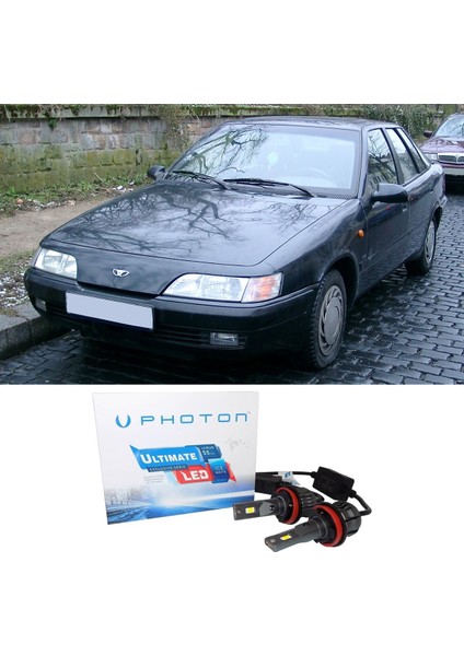 Daewo Espero LED Xenon Uzun Far Ampulü H1 Ultimate Yeni Seri Beyaz