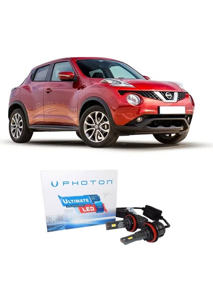 Nissan Juke LED Xenon Kısa Far Ampulü H11 Ultimate Yeni Seri Beyaz 2014+