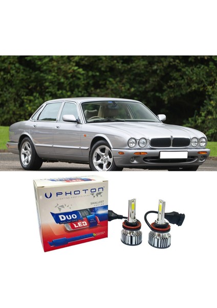 Jaguar Xj LED Xenon Kısa Far Ampulü H7 Duo Yeni Seri Beyaz 1997+