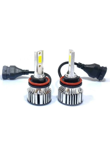 Audi A5 B8 LED Xenon Sis Farı Ampulü H11 Duo Yeni Seri Beyaz 2007-2014