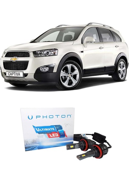 Chevrolet Captiva LED Xenon Uzun Far Ampulü H1 Ultimate Yeni Seri Beyaz 2006-2015