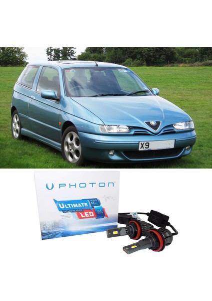 Alfa Romeo 145 LED Xenon Uzun Far Ampulü H1 Ultimate Yeni Seri Beyaz