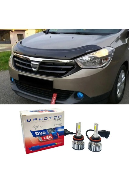 Dacia Lodgy Sis Far Ampulü H11 Duo Yeni Seri Beyaz