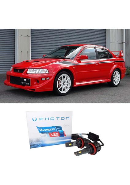 Mitsubishi Lancer LED Xenon Kısa Far Ampulü Hb4 Ultimate Yeni Seri Beyaz