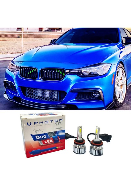 Bmw F30 LED Xenon Kısa Far Ampulü H7 Duo Yeni Seri Beyaz