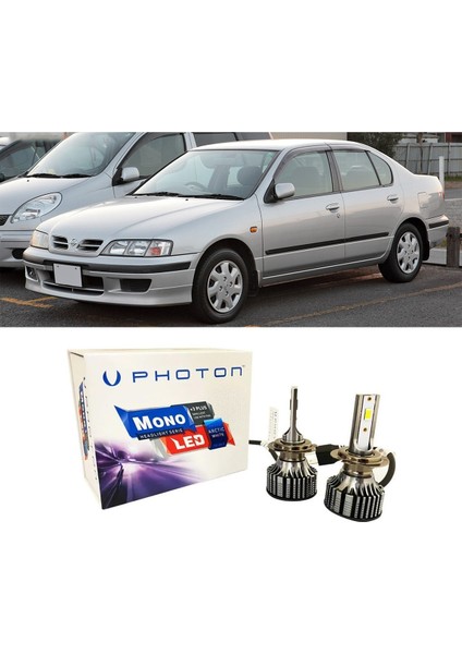 Nissan Primera LED Xenon Kısa Far Ampulü H1 Mono Yeni Seri Beyaz 1990-1999