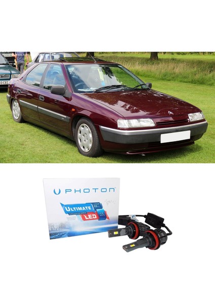 Citroen Xantia LED Xenon Uzun Far Ampulü H1 Ultimate Yeni Seri Beyaz