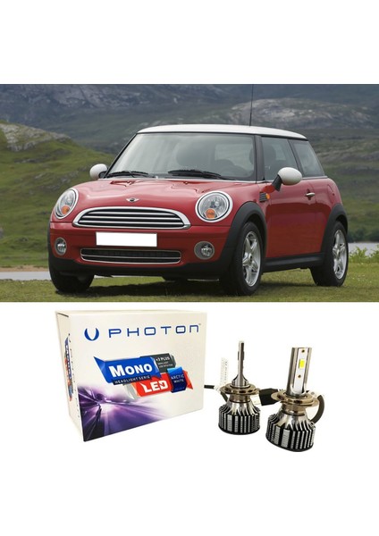 Mini Cooper R56 LED Xenon Sis Far Ampulü H8 Mono Yeni Seri Beyaz 2006-2013