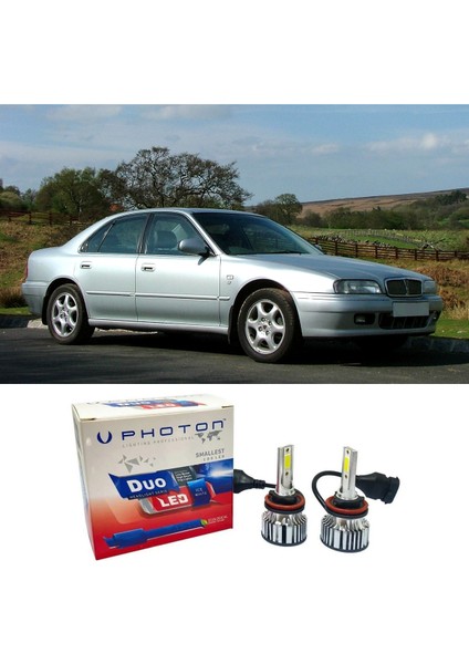 Rover 600 LED Xenon Uzun Far Ampulü H1 Duo Yeni Seri Beyaz