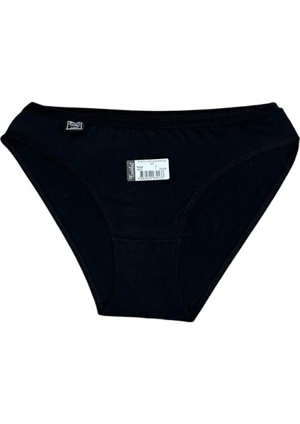 Tutku 6'lı Paket Kadın Elastan Likralı Pamuk Düz Bikini Slip Külot Standart ( M -L ) 715 modelleri