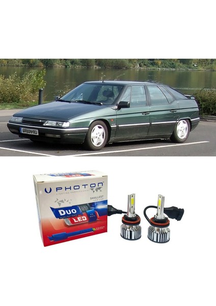 Citroen Xm LED Xenon Kısa Far Ampulü H1 Duo Yeni Seri Beyaz