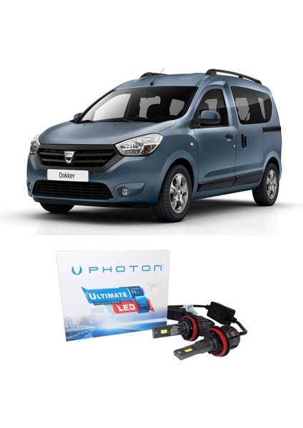 Dacia Dokker Sis Far Ampulü H11 Ultimate Yeni Seri Beyaz