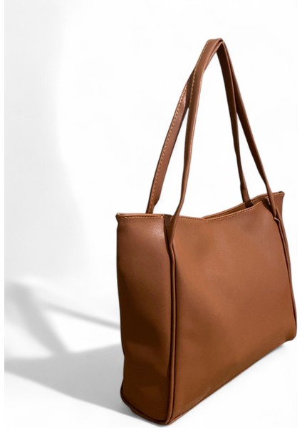 Cestusbags Kahverengi Yumuşak Deri Büyük Boy Kadın Çantası fiyatları