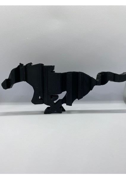 Mustang Çift Taraflı Dekorasyon Süs