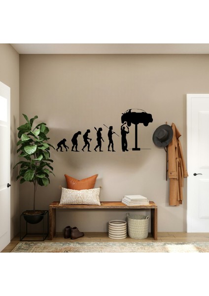 Evrim Teorisi Duvar Stickerı modelleri