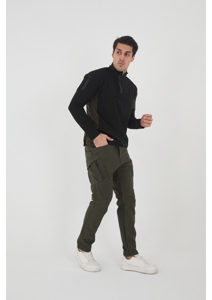 CAMP594 Outdoor Softshell Su Ve Rüzgara Dayanıklı içi Polarlı Kışlık Erkek Taktik Pantolon fiyatları