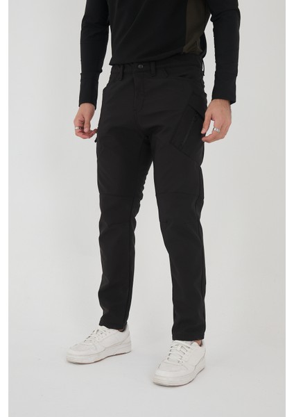 CAMP594 Outdoor Softshell Su Ve Rüzgara Dayanıklı içi Polarlı Kışlık Erkek Taktik Pantolon modelleri