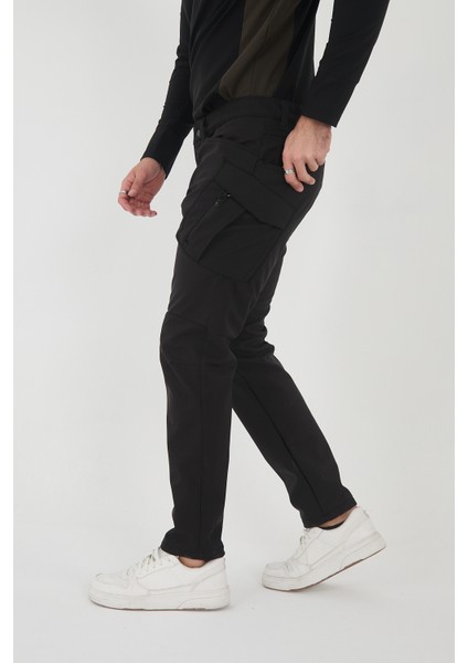 CAMP594 Outdoor Softshell Su Ve Rüzgara Dayanıklı içi Polarlı Kışlık Erkek Taktik Pantolon fırsatları