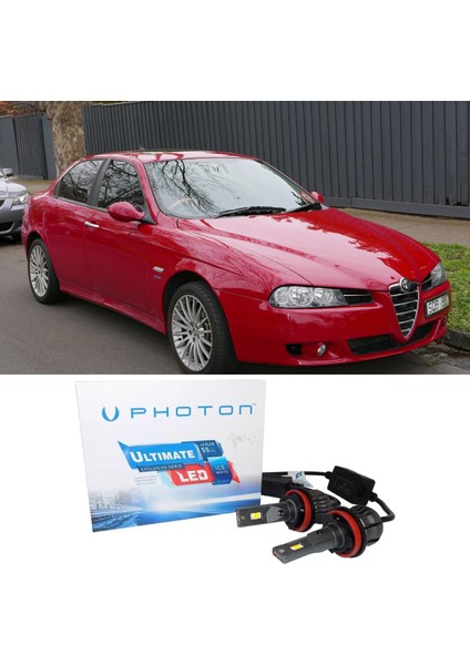 Alfa Romeo 156 LED Xenon Uzun Far Ampulü H1 Ultimate Yeni Seri Beyaz