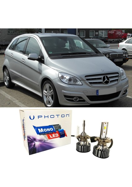 Mercedes B W245 LED Xenon Uzun Far Ampulü H7 Mono Yeni Seri Beyaz