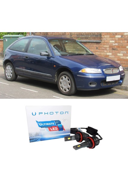 Rover 200 LED Xenon Uzun + Kısa Far Ampulü H4 Ultimate Yeni Seri Beyaz