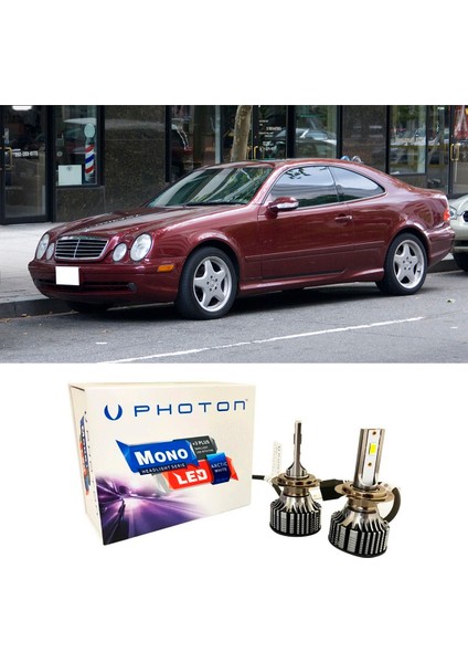 Mercedes Clk C208 LED Xenon Kısa Far Ampulü H7 Mono Yeni Seri Beyaz