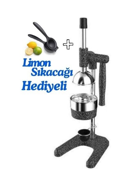 Hediyeli Limon Sıkacağı ve Pressfit Sanayi Tipi Kollu Katı Meyve Presi Narenciye Sıkacağı modelleri