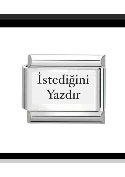 Kişiye Özel Tariihli Isimli 2 Li Italyan Charm Sevgili Arkadaş Bff