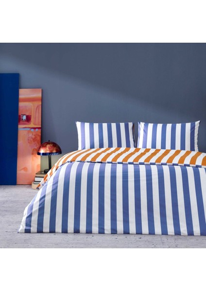 Neva Ranforce Çift Kişilik Nevresim Takımı Nevresim: 200*220, Lastikli (fitted) çarşaf :160*200 Yastık Kılıfı: 2 adet